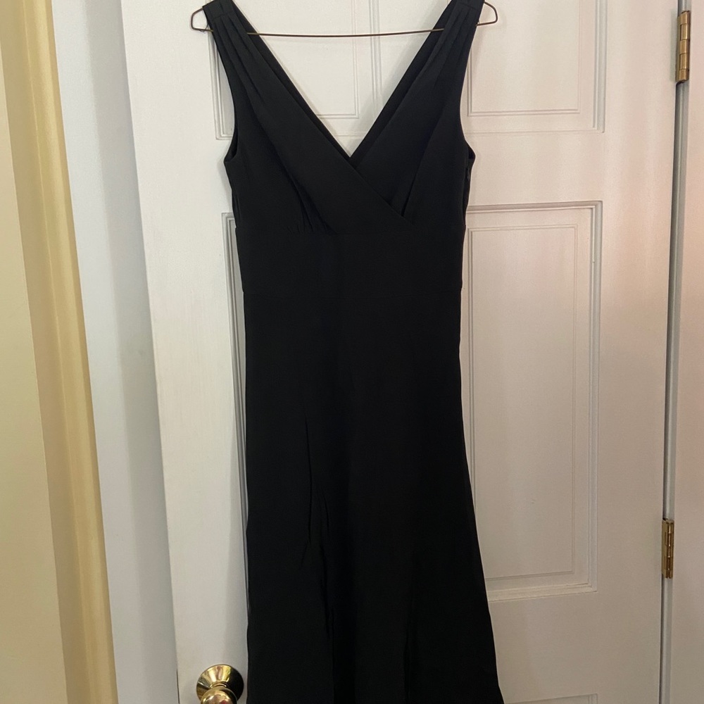 J Crew Little Black Dress -Silk - Size 0.
